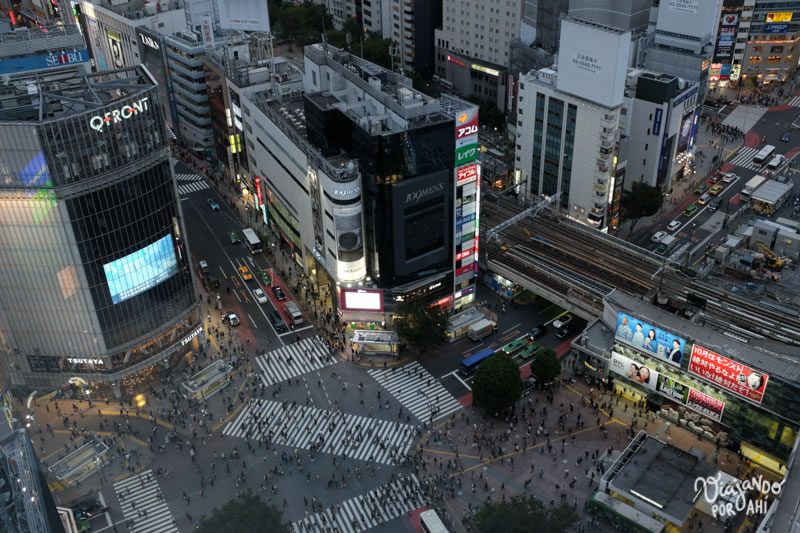El cruce de Shibuya